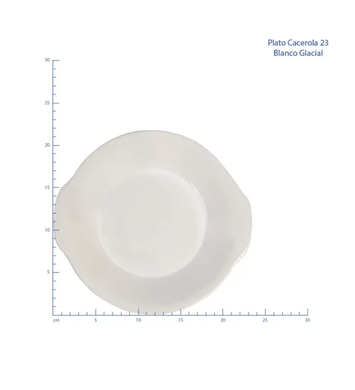 PLATO CACEROLA 23 GLACIAL/PC