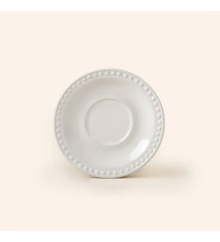 PLATO PARA TAZA EMBOSS MAUVE REDONDO OPACO