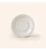PLATO PARA TAZA EMBOSS MAUVE REDONDO OPACO
