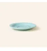PLATO PARA TAZA EMBOSS MAUVE BABY TURQUOISE