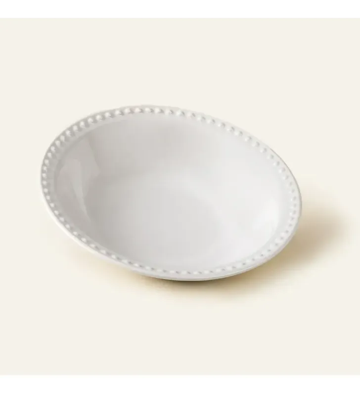 PLATO SOPERO EMBOSS MAUVE REDONDO OPACO
