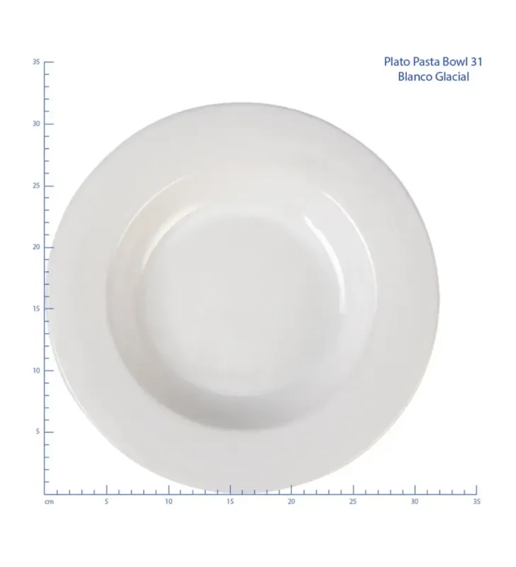 PLATO PASTA BOWL 31 SAR-10 GLACIAL PC