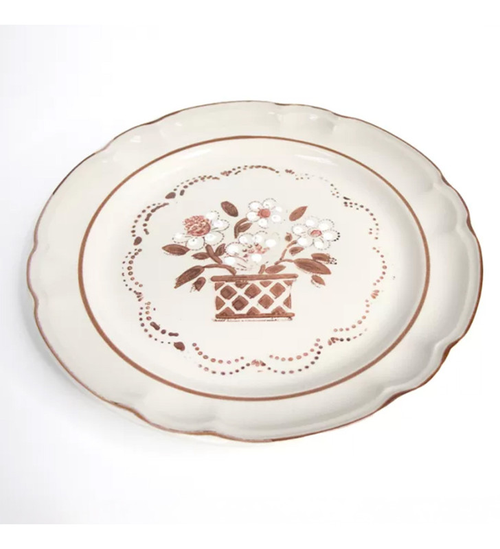 PLATO TRINCHE DEC. FLOR DE OTONO