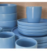 VAJILLA 16PZ COLORES LINEA MATTE
