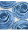 VAJILLA 16PZ COLORES LINEA MATTE