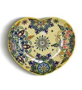 CUR-100 PLATO EN FORMA DE CORAZÓN DE 9 PULGADAS