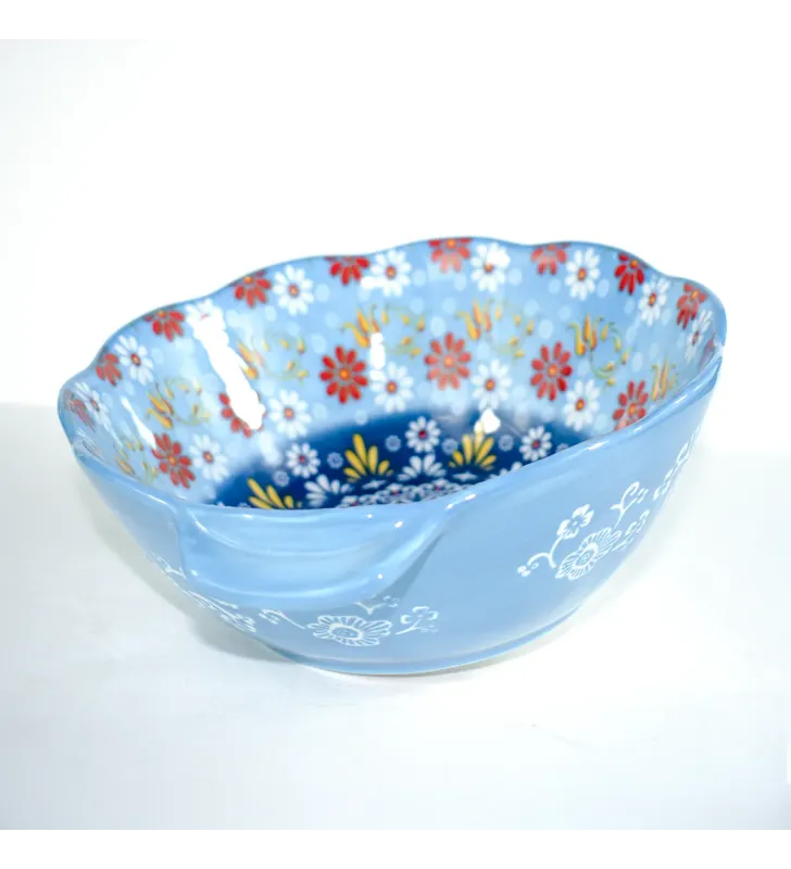 CUR-051 TAZÓN DE SOPA DE DOBLE ASA DE 9,5 PULGADAS