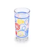 9660 VASO CIRCULOS AZUL Y ROJO (AZL)