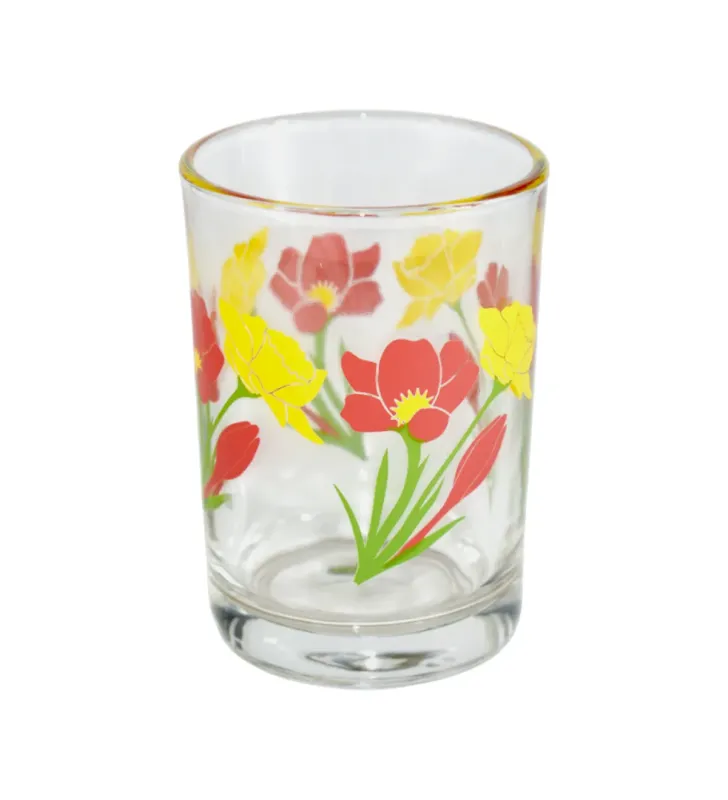 9328 VASO CAFETERO FLORECITAS  BBH