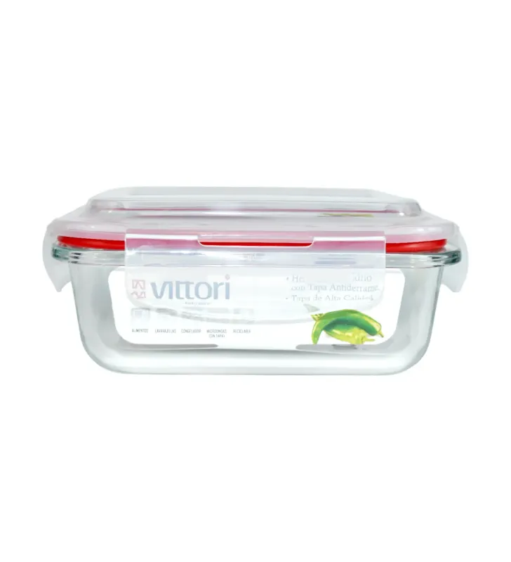 3007-3007R HERMETICO RECT C/T ANTIDERRAME 370 ML.