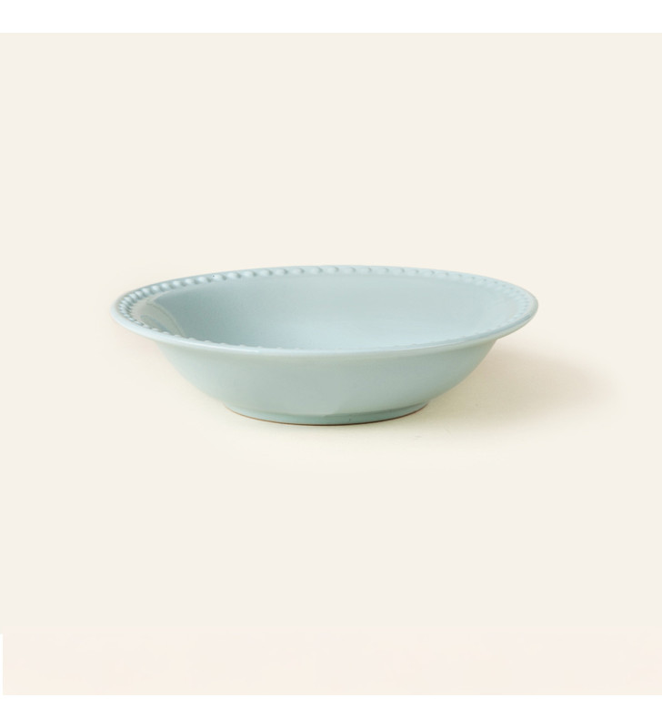 PLATO SOPERO EMBOSS MAUVE BABY TURQUOISE