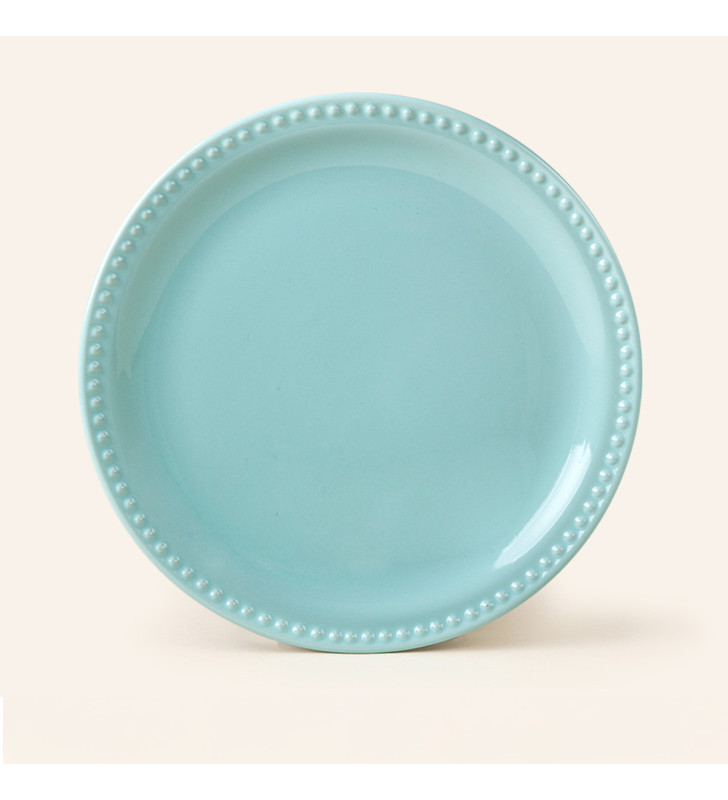 PLATO TRINCHE EMBOSS MAUVE BABY TURQUOISE