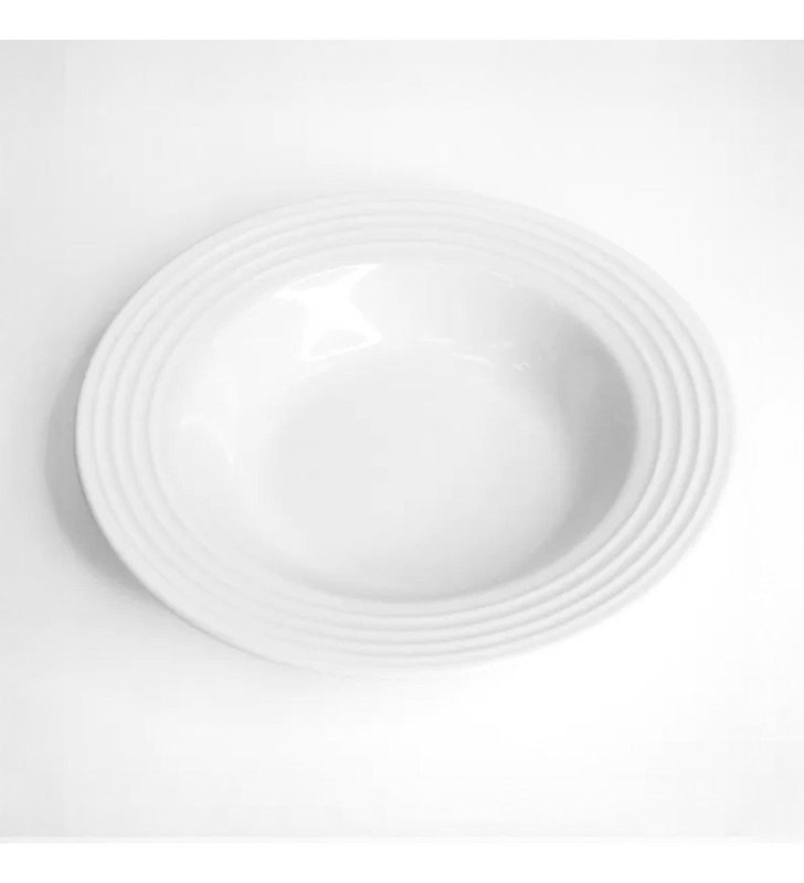 PLATO SOPERO EMBOSS CIRCLES OPACO