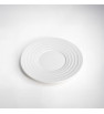 PLATO PARA TAZA EMBOSS CIRCLES OPACO