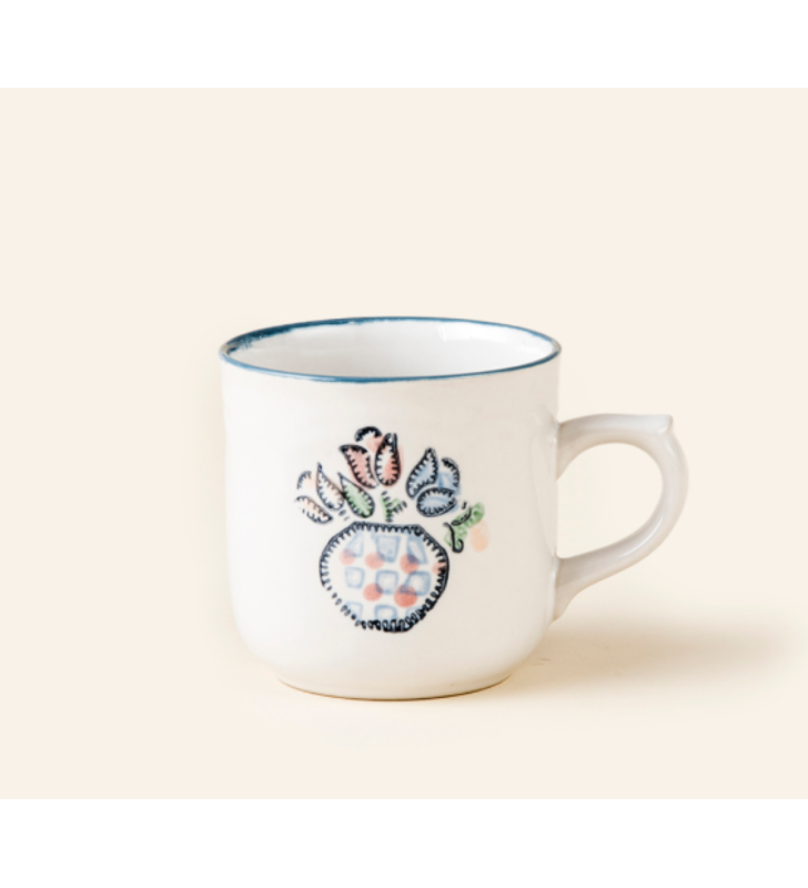 TAZA Y-89 TULIPAN ROSA TAZA Y-89 TULIPAN ROSA