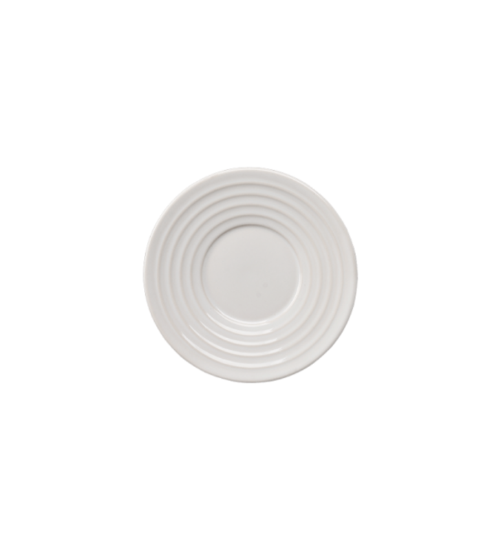 PLATO PARA TAZA EMBOSS CIRCLES OPACO