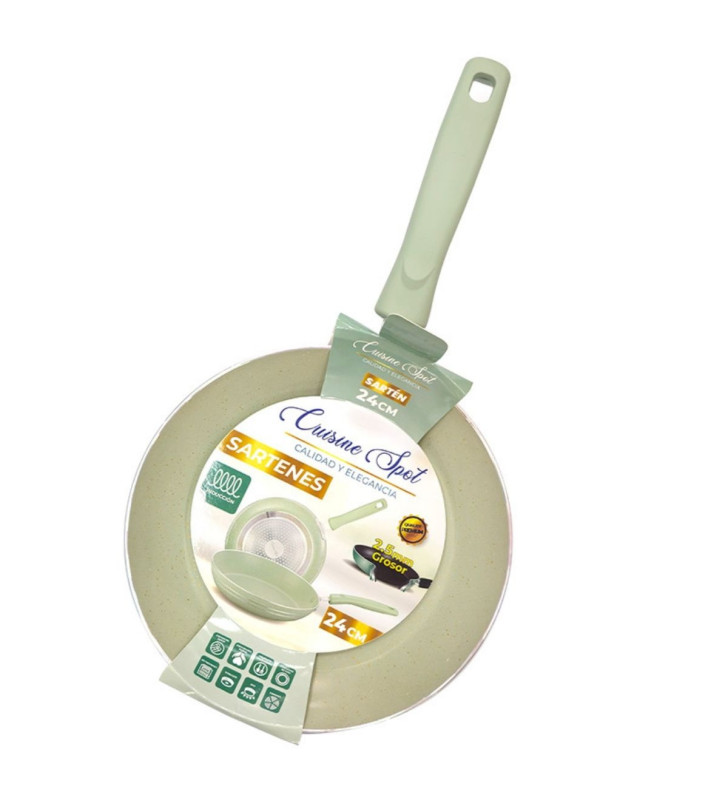 AHU-CY2437 SARTEN VERDE 24CM