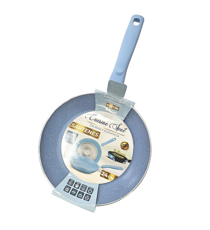 AHU-CY2436 SARTEN AZUL 24CM