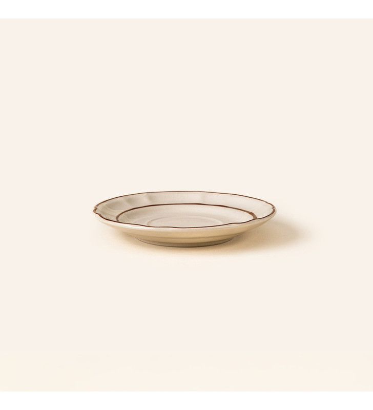 PLATO PARA TAZA DEC. FLOR DE OTONO