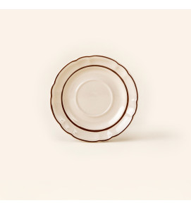 PLATO PARA TAZA DEC. FLOR DE OTONO