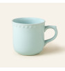 TAZA EMBOSS MAUVE BABY TURQUOISE