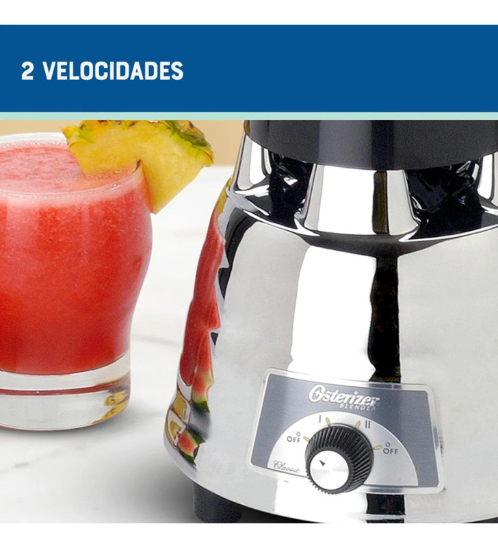 450020000 LICUADORA 02 VEL. CROMADA