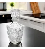 0109 LICORERA CON TAPA DIAMANTE CHICA