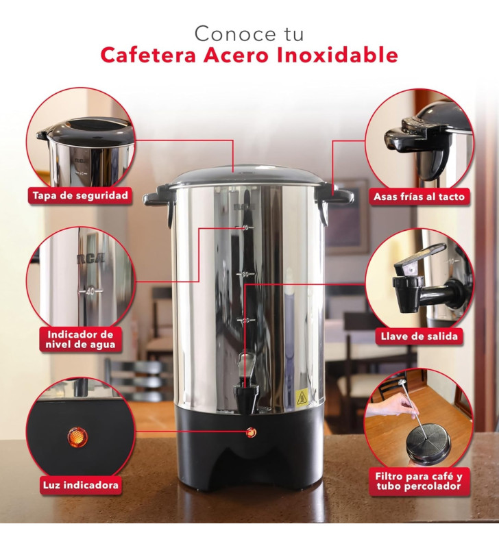 RC-6L CAFETERA INDUSTRIAL 6 LTS.
