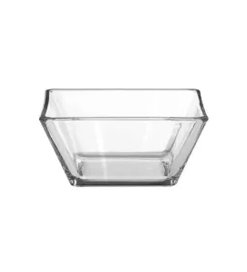 0761 TAZON CUADRADO 14 CMS. CRISTAL TEMPO
