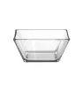 0761 TAZON CUADRADO 14 CMS. CRISTAL TEMPO
