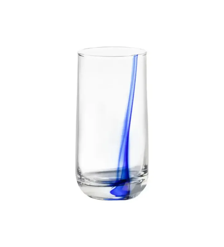 6098 JGO DE VASOS COOLER LISTON AZUL