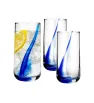 6098 JGO DE VASOS COOLER LISTON AZUL