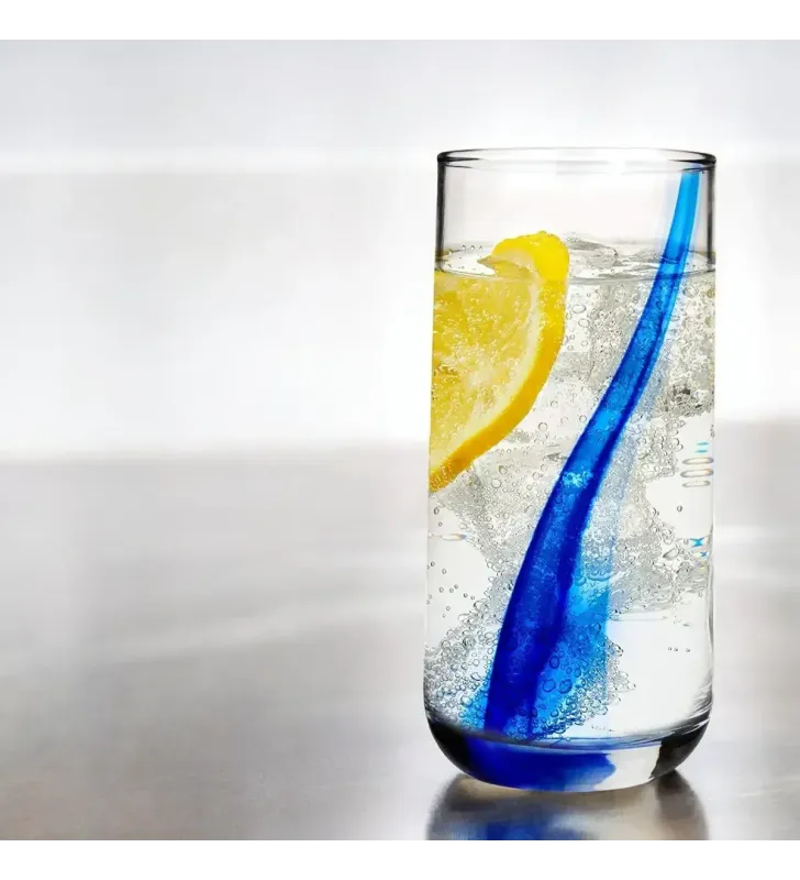 6098 JGO DE VASOS COOLER LISTON AZUL